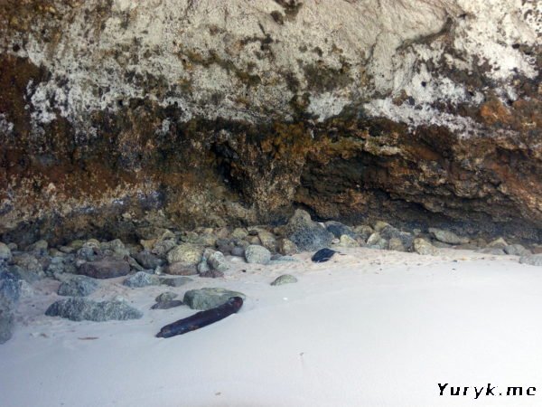 Пещера на пляже Pantai Gunung Payung